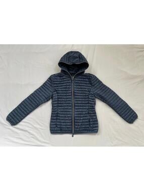 Save The Duck women’s size XS blue ultra light puffer jacket